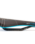 Lift MTB Black Blue side. Saddle Chromag Mountain Bike Seat
