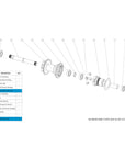 R4 Rear Hub Parts Mountain Bike Chromag Bike Parts